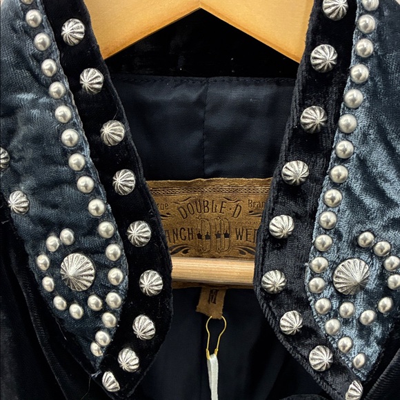 Double D Ranch Velvet Studded Jacket - Picture 3 of 4